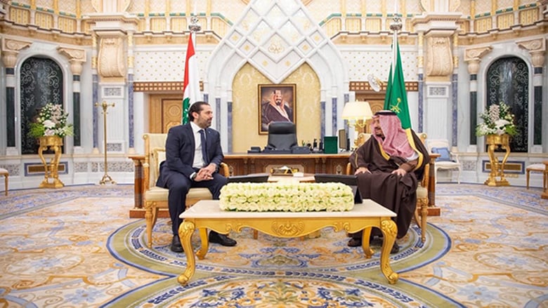الحريري يلتقي الملك سلمان في الرياض