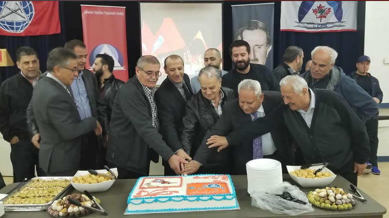 الجمعية اللبنانية الكندية التقدمية تحيي ذكرى تأسيس الحزب في إدمنتون