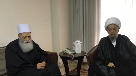 شيخ العقل زار رئيس المجلس الإسلامي الشيعي: التأكيد على الثوابت الوطنية والميثاقية