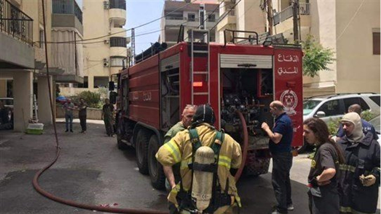 الدفاع المدني: إخماد حريق داخل شقة ونقل مواطن تعرّض لضيق في التنفس