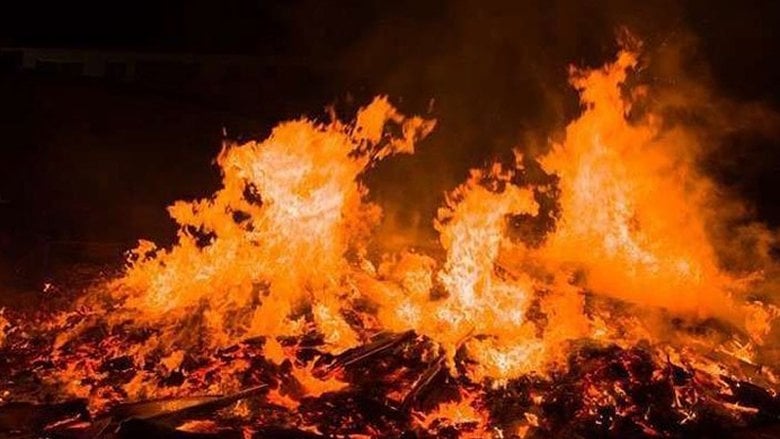 حريق في وادي خالد بسبب ارتفاع الحرارة
