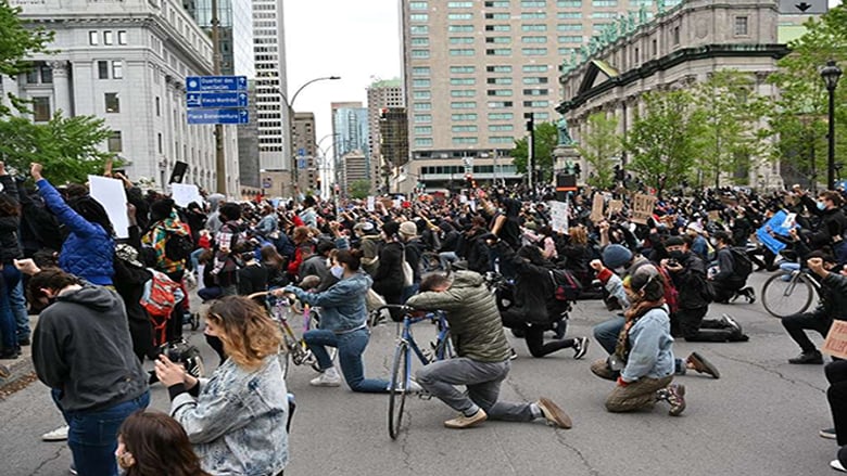 تظاهرات في كيبيك ضد العنصرية وعنف الشرطة