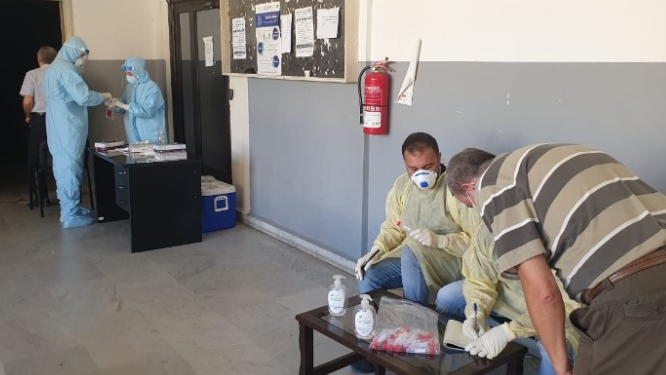 لجنة إدارة الكوارث: فحوص الـ PCR في سرايا طرابلس سلبية