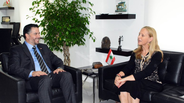 سلام بحث في اعادة تفعيل العلاقات الاقتصادية مع سفيري كندا والمانيا