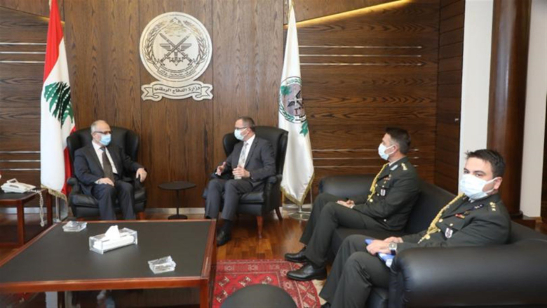 وزير الدفاع عرض مع رابطة قدماء القوى المسلحة اللبنانية لشؤون العسكريين المتقاعدين