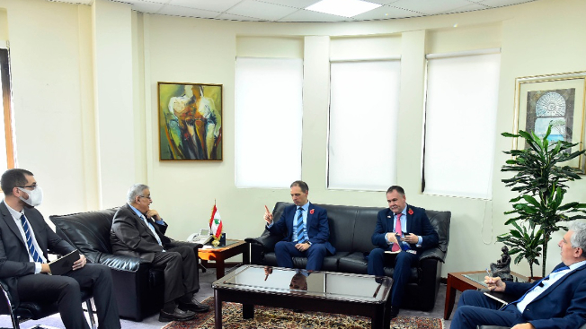 وزير الخارجية التقى المنسقة الخاصة للأمم المتحدة والسفير البريطاني في لبنان