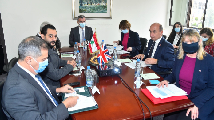 بوحبيب ترأس الإجتماع الأول لمجلس الشراكة اللبناني - البريطاني في حضور كولارد
