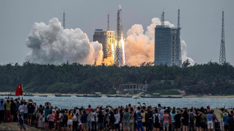 تحديد "موعد ومكان" وصول الصاروخ الصيني إلى الأرض