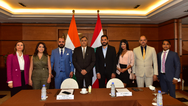 مؤتمر إفتراضي لـ"السفارة الهندية" حول التجارة الثنائية وفرص الإستثمار بين الهند ولبنان