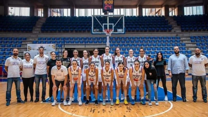 نادي "بيروت فيرست كلوب" بطل دوري كرة السلة للسيدات