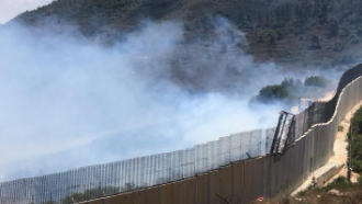 حريق في بلدة عديسة الحدودية تسبب بإنفجار الغام أرضية من مخلفات العدو