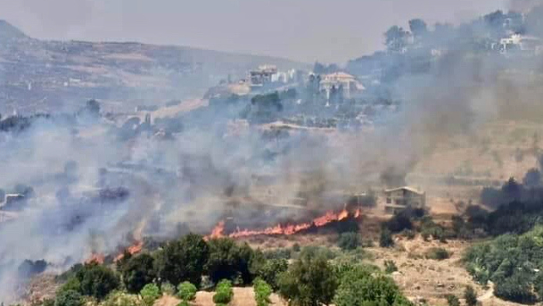 تجدّد الحريق في باتر الشوف... والأهالي يناشدون الجيش التدخل