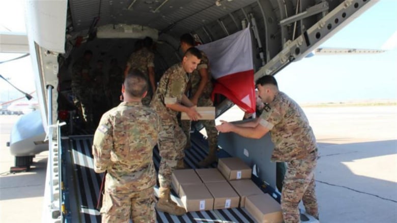 هبة غذائيّة من التشيك للجيش اللبناني
