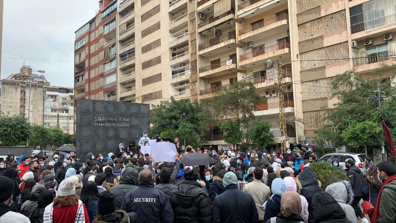 "الشباب التقدمي" شاركت في الوقفة الإحتجاجية أمام مبنى الجامعة العربية