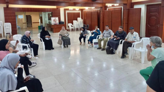 لقاء لأهالي المفقودين والمخطوفين في الرابطة الثقافية - طرابلس