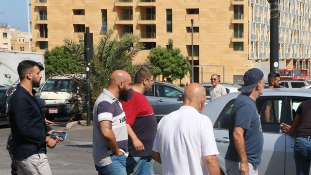 بالصور: اعتصام للسائقين العموميين وسط بيروت