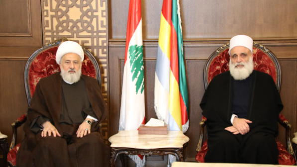 شيخ العقل ونائب رئيس المجلس الشيعي يدعوان لانتخاب رئيس وتشكيل حكومة تعالج الازمات المتفاقمة