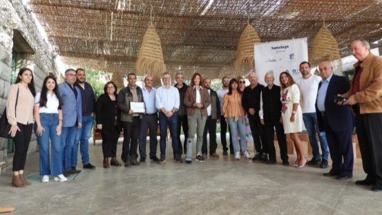 توقيع اتفاقية توأمة بين محميتي أرز الشوف وفالاسورما - دوي سيفي الفرنسية