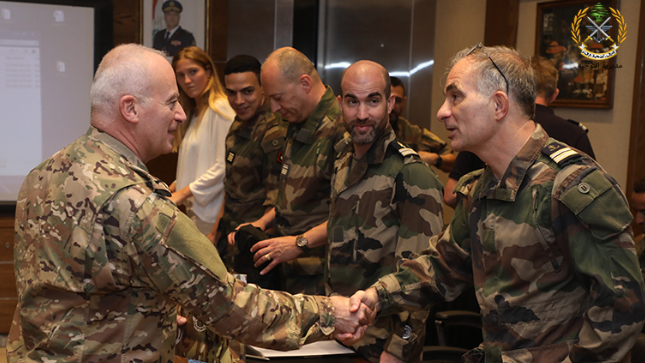 توقيع اتفاق تعاون بين الجيشين اللبناني والفرنسي في مجالات مكافحة الإرهاب