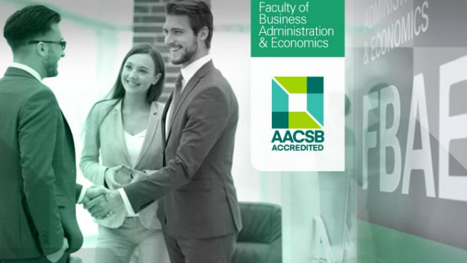 كلّيّة إدارة الأعمال والاقتصاد في جامعة سيّدة اللويزة تحصل على اعتماد AACSB