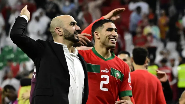 أول تعليق لمدرب منتخب المغرب بعد الفوز التاريخي على البرتغال