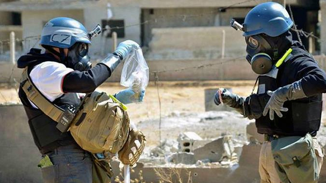 منظمة حظر الأسلحة الكيميائية: هجوم كيميائي للنظام السوري في العام 2016