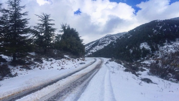 إليكم الطرقات الجبليّة المقطوعة بسبب الثلوج