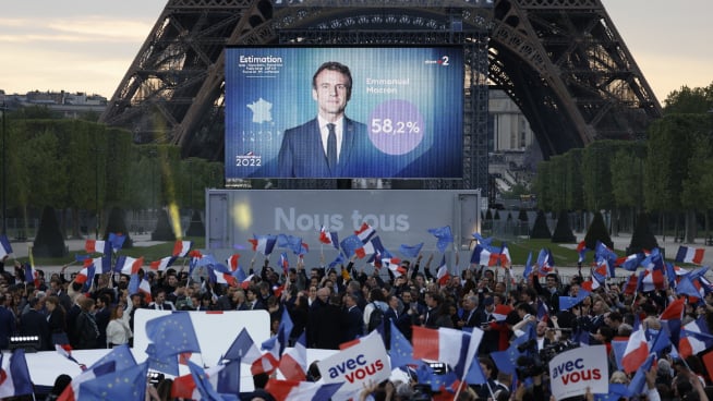 بالأرقام: ماكرون رئيساً لفرنسا لولاية جديدة
