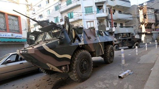 إصابة 5 عسكريين بجروح في انقلاب ملالة في حلبا