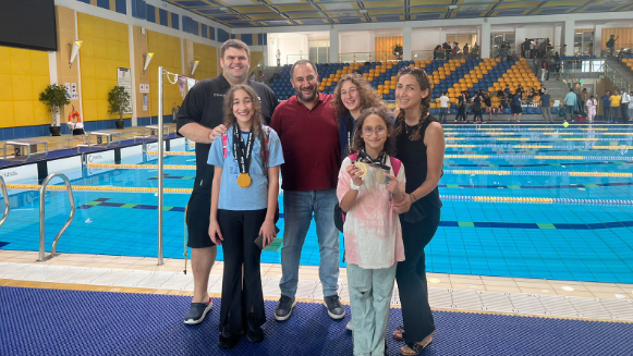 سبّاحة لبنانيّة تحرز 5 ميداليات ضمن سباقات "مؤسسة قطر سلسلة السباحة -المسابقة الخامسة"