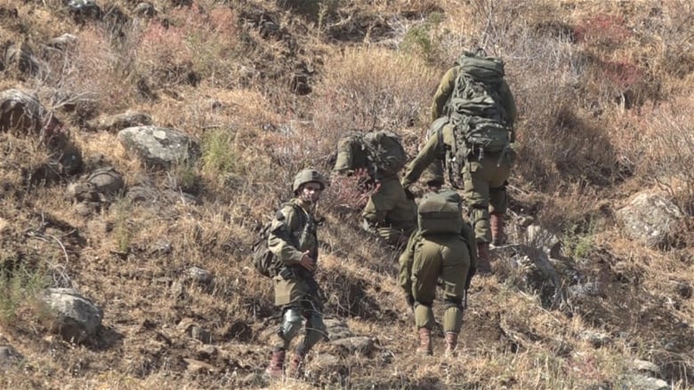 قوة مشاة اسرائيلية اجتازت الشريط التقني عند متنزهات الوزاني