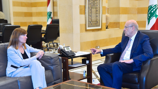 ميقاتي التقى وزراء أجانب وعقد اجتماع مع الشامي