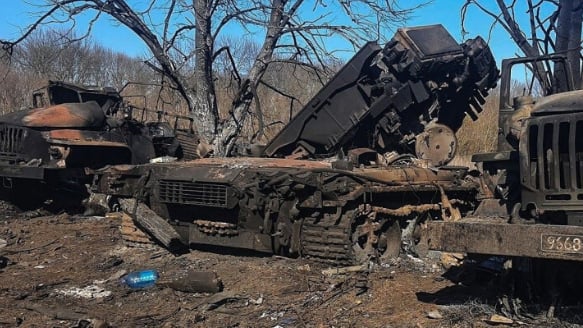 أوكرانيا: إصابة منشأتين ضخمتين لتخزين الحبوب والزيوت بقصف صاروخيّ روسي