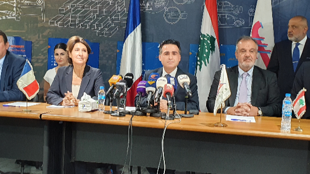 توقيع اتفاقية تعاون بين ادارتي مرفأي بيروت ومرسيليا