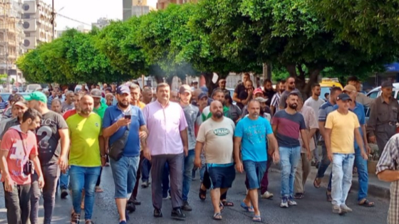 مسيرة لعمال بلدية طرابلس طالبت بانتخاب رئيس جديد