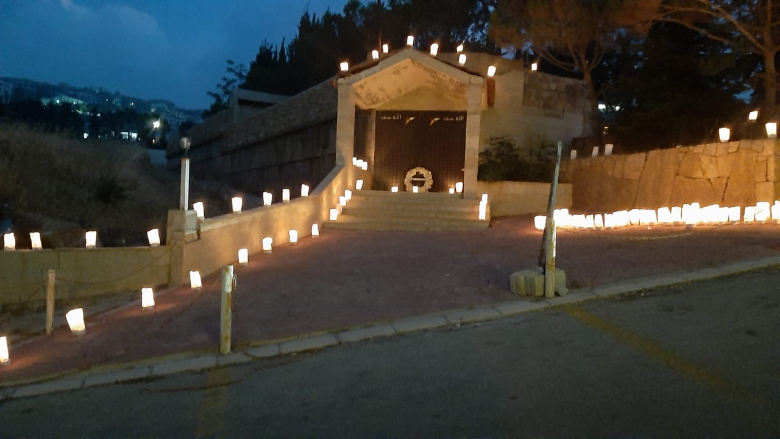 داخلية عاليه في "التقدمي" أضاءت الشموع في ذكرى وفاة شبلي عبدالخالق