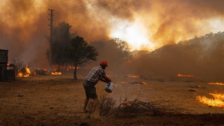 38 قتيلا في حرائق الغابات بالجزائر