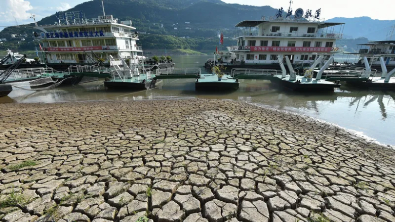 الجفاف الناجم عن موجة الحر يضرب نصف أراضي الصين