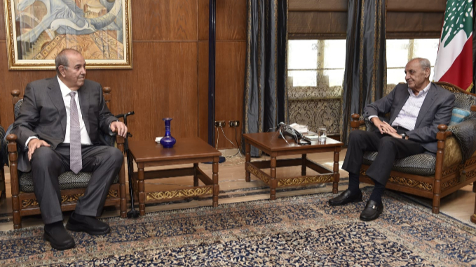 برّي استقبل رئيس الوزراء العراقي السابق.. وبحثٌ في العلاقات بين البلدين