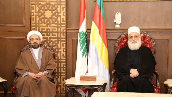 شيخ العقل التقى الوكيل العام للمرجع اليعقوبي في لبنان وسوريا