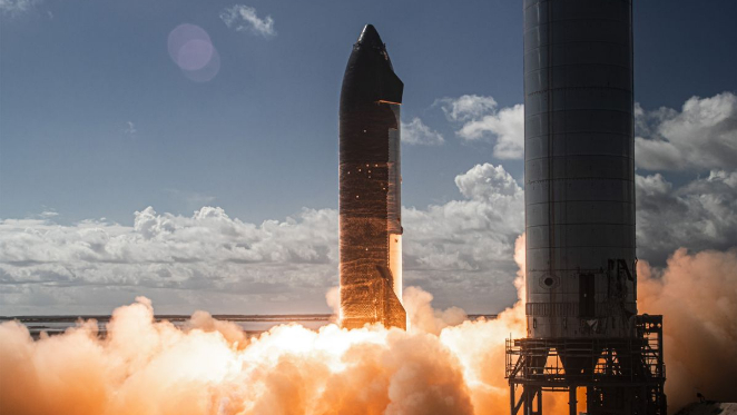 بالفيديو: كاميرا مثبّتة على صاروخ ترصد لحظة إقلاعه نحو الفضاء