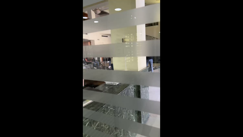 بالفيديو: مودع يقتحم بنك "فينيسيا" في صور