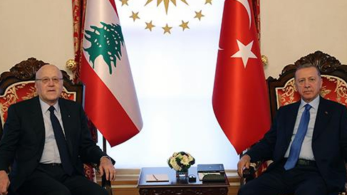 ميقاتي التقى أردوغان: نعوّل على مساعي الدول الصديقة لإحلال السلام وعودة الهدوء إلى الجنوب