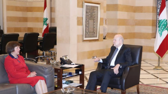 فرونتسكا من السراي: موقف مجلس الأمن موحد بشأن لبنان