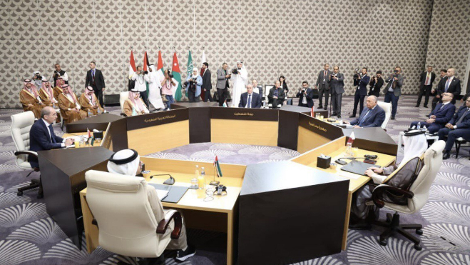 وزراء خارجية عرب ومنظمة التحرير الفلسطينية يعقدون اجتماعاً في عمان