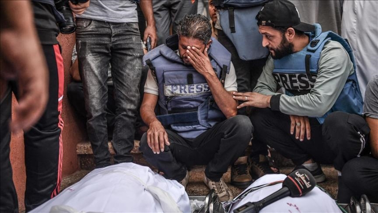 44 شهيداً و25 معتقلاً في صفوف الصحافيين منذ بداية الحرب على غزة