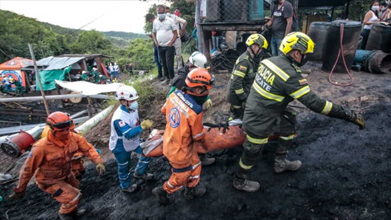 7 قتلى حصيلة انفجار داخل منجم للفحم في كولومبيا