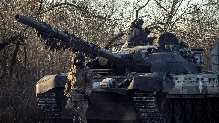 باخموت.. 3 كيلومترات مربعة بقيت بأيدي القوات الأوكرانية