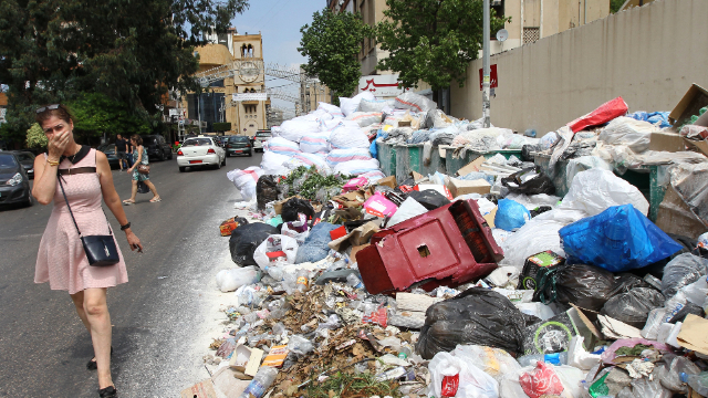 النفايات في شوارع لبنان مجددًا