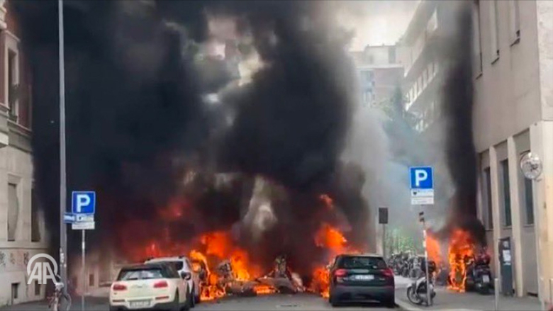بالفيديو والصور: إنفجار ضخم في ميلانو.. إليكم التفاصيل!